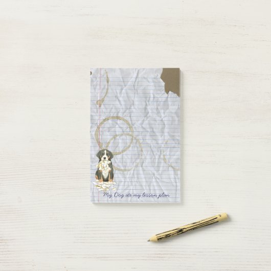 GSMD 食べ  My Lesson Plan ポストイット (デスク上)