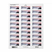 GSMNPサンセットブルーリッジパークウェイ旅行写真 ラベル (フルシート)