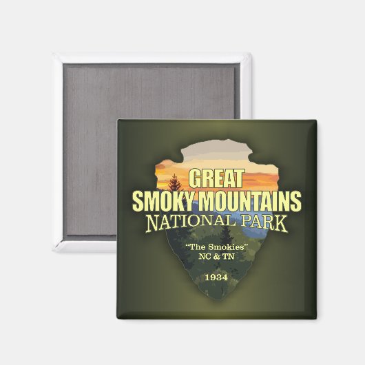 GSMNP （矢印） マグネット (正面/裏面)