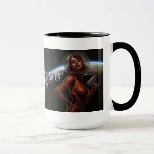 GSOのロゴのマグ マグカップ (右)