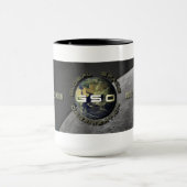 GSOのロゴ15ozのマグ マグカップ (中央)