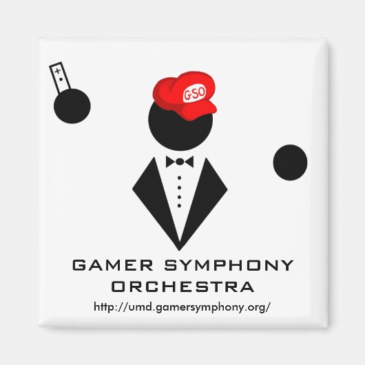 GSOマグネット正方形 マグネット (正面)