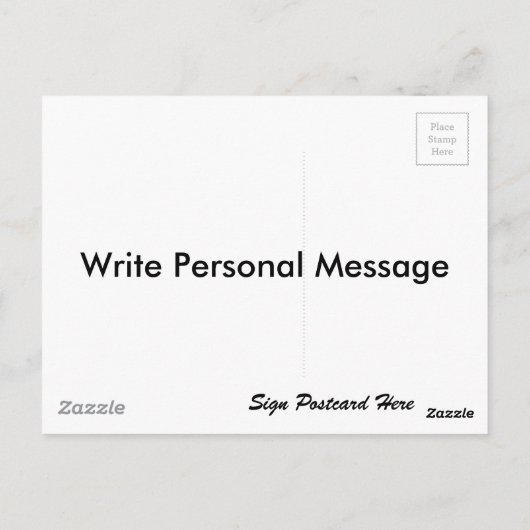 GSPでパーソナライズされたGSPの寿命が向上 ポストカード (裏面)