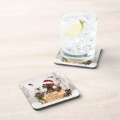 Gspクリスマスガラスオーナメント コースター (右側)