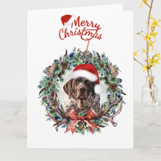 Gspクリスマス カード (黄色い花)