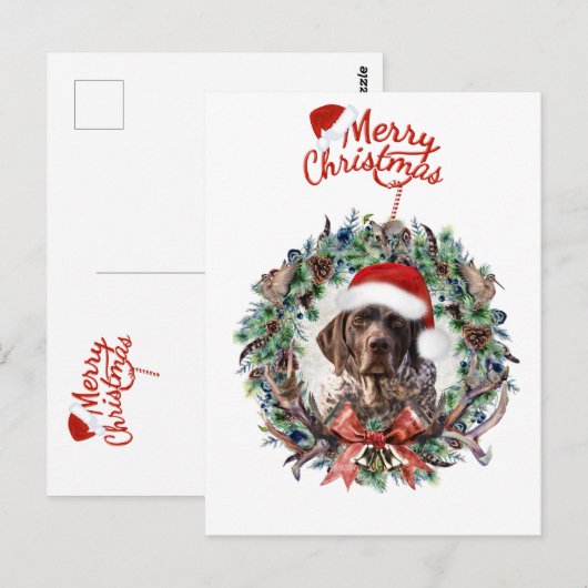 Gspクリスマス ポストカード (正面/裏面)