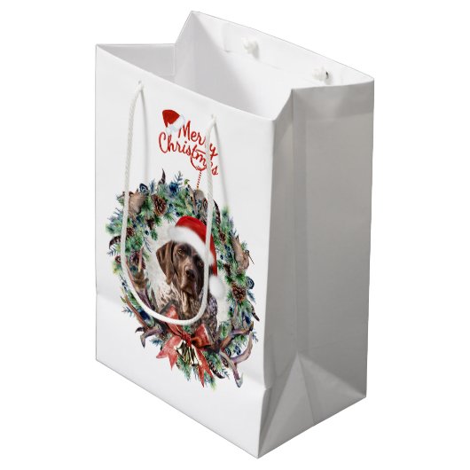 Gspクリスマス ミディアムペーパーバッグ (正面アングル)