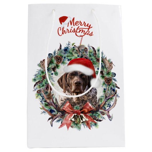 Gspクリスマス ミディアムペーパーバッグ (正面)