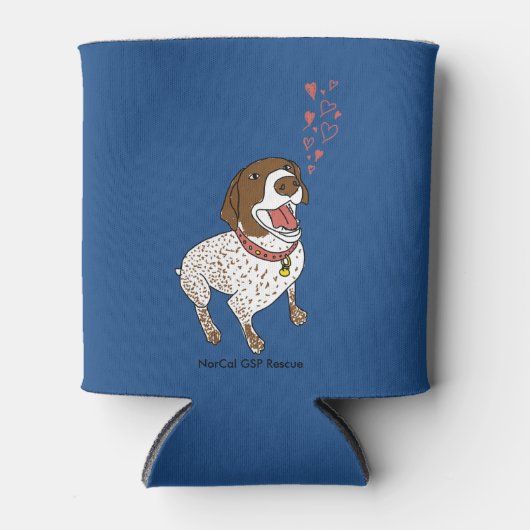 GSPハートクーラーボックス 缶クーラー (正面)