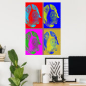 GSPポップアート ポスター (ホームオフィス)