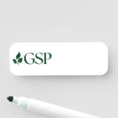 GSPマグネット付き裏面ホワイトボード名札 名札 (インサイチュ)