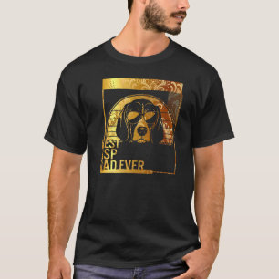 GSP最高のパパエバー犬パパ犬男性へ父親ペット Tシャツ