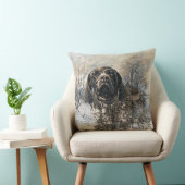 GSP、ドイツ語ポインタ クッション (椅子)