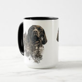 GSP、ドイツ語ポインタ マグカップ (正面左)