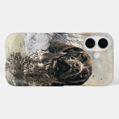 GSP、ドイツ語ポインタ Case-Mate iPhoneケース (裏面 (横))