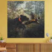 GSP 、狩りキジ キャンバスプリント (インサイチュ (リビング))