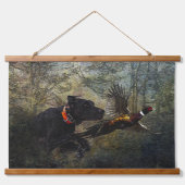 GSP 、狩りキジ 吊り下げ型タペストリー (正面)