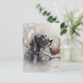 GSP Hunting Art – Precision, Passion, and Pheasant ポストカード (スタンド正面)