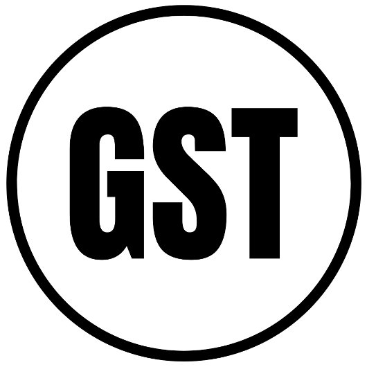 GST - Gustavusクラシックラウンドステッカー ラウンドシール