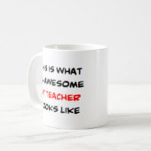 gt先生素晴らし、 コーヒーマグカップ (正面左)