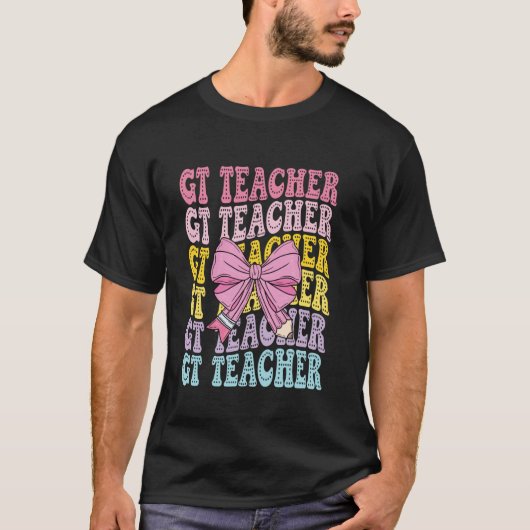 GT教師 天才児童担任教師チーム に戻って Tシャツ (正面)
