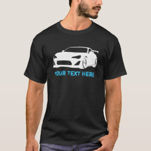 GT86 + あなたの文字 Tシャツ