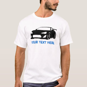 GT86 + あなたの文字 Tシャツ