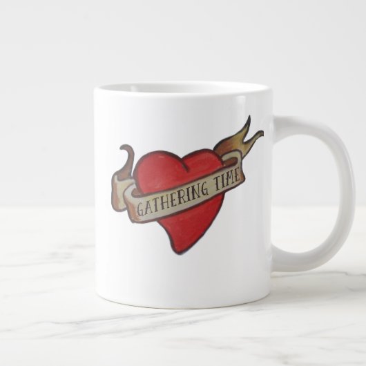 GT 'Keepsake'ハートマグ ジャンボコーヒーマグカップ (右)