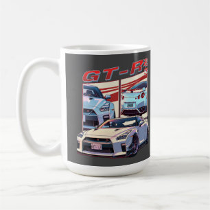 GT-R通り凡例 コーヒーマグカップ