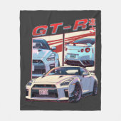 GT-R通り凡例 フリースブランケット (正面)