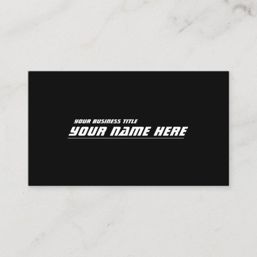 GT-R BNR34 名刺 (正面)