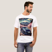 GT-R Japan nissan japanese car initial D drift Tシャツ (正面フル)