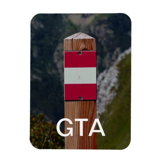GTAアルプスのグランドツアー マグネット (縦)