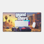 gta 6デスクマット デスクマット (キーボード&マウス)