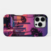 Gta 6レトロ車のドライブ電話ケース iPhoneケース (裏面横)