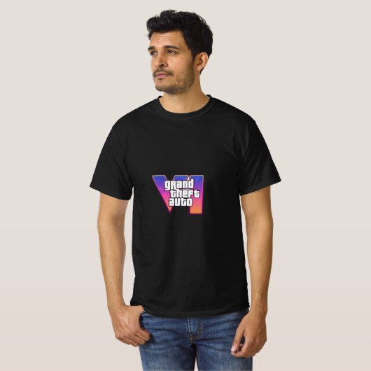 GTA 6 Tシャツ (正面フル)