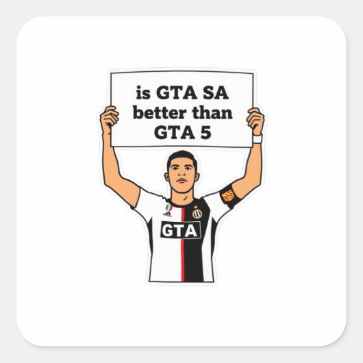 GTA SAはGTA Vより優れているという主張 スクエアシール (正面)