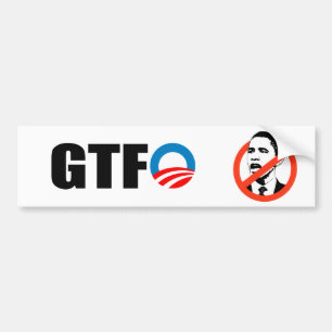 GTFO バンパーステッカー