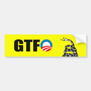GTFO バンパーステッカー