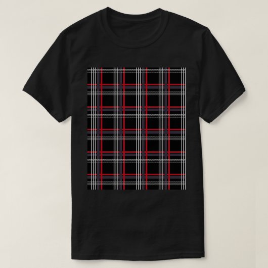 GTiタータンチェック図 Tシャツ (デザイン正面)