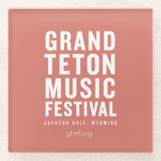 GTMFロゴコースター ガラスコースター