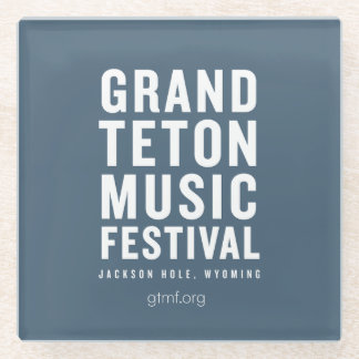 GTMFロゴコースター ガラスコースター