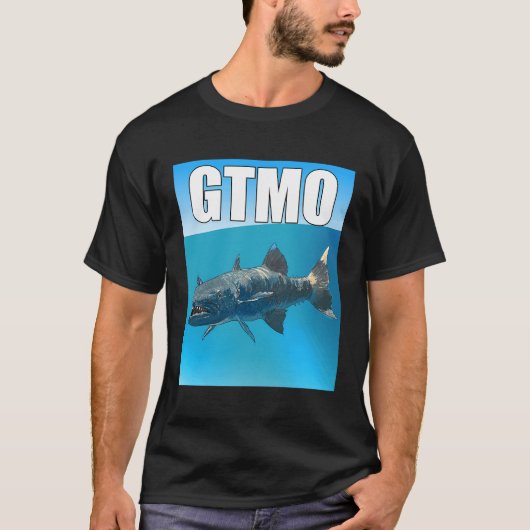 Gtmo Baracuda – グアンタナモベイキューバ Tシャツ (正面)