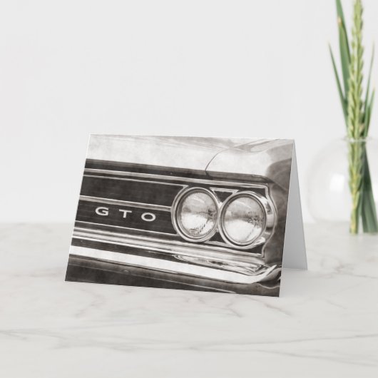 GTOのクラシック車 カード (正面)