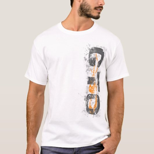 GTO Vertのオレンジv2 Tシャツ (正面)