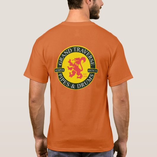 GTPDロゴ Tシャツ (裏面)