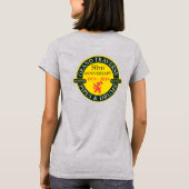 GTPD創立50周年記念Tシャツ Tシャツ (裏面)