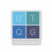 GTQGロゴステッカー シール (正面)