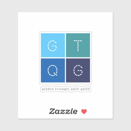 GTQG Logo Sticker シール (シート)