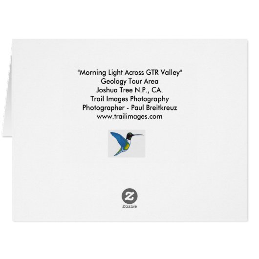 "GTR谷を渡る朝ライト" (裏面横)